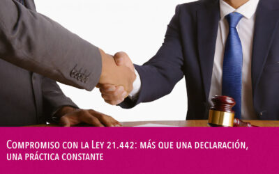 Compromiso con la Ley 21.442: más que una declaración, una práctica constante